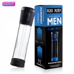 Enlarge Penis Pump for Men Acuum Pump Masturbator Penis Extender Sex Toy For Adult Male Ejaculation Delay Penis Enlargement