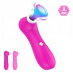 Sucker Vibrator For Women Nipple Sucking Blowjob Clitoris Stimulator Tongue Vibrators Sex Toys For Women Masturbator Adult Toys