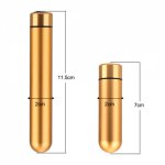 OLO 10 Frequency Gold/Silver Color Mini Bullet Vibrator Clitoris Stimulator Sex Products Adult Sex Toys for Women Masturbator