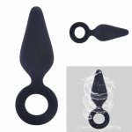 OLO Women Dart Silicone Anal Plug Prostate Stimulator Massager Solid Color Anal Stimulation Device Adult Sex Toy