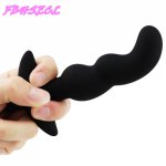 FBHSECL G-spot Vibrator Prostate Massager Men Butt Plug Anal Vibrator Butt Silicone Sex Toys for Women Men