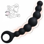 7 Butt Beads Anal Plug Soft Silicone Sex Toys For Couple Female Vagina Masturbator Toy Male Prostate Massage Adult Product Only