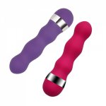 G Spot Vagina Vibrator Clitoris Butt Plug Anal Erotic Sex Products For Women Masturbating Plated Spiral AV Shock Rods Massager