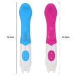 Automatic Vibrator 12 Frequency Double Rod Intimate Goods Clitoris Stimulator Silicone Electric G Spot Sex Toy for Adults