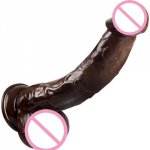 380g Realistic Silicone Dildo Large Dildo Sex Toys for Women with Thick Glans with Powerful Suction Cup Stiff Cock