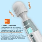 G Spot Dildo Rabbit Vibrator for Women Dual Vibration Silicone Waterproof Female Vagina Clitoris Massager Sex Toys For