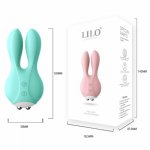 Electric Shock Rabbit Vibrator Clitoris Stimulator G-spot Vibrating Egg Vagina Breast Massage Clit Vibrator Sex Toys For Woman