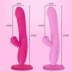 Telescopic Sucking Tongue Vibrator Sex Toys for Women Masturbation Massage Dildo Stick Clitoris stimulator Sex Product for Adult