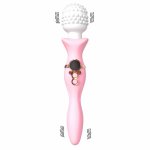 Powerful Magic Wand Vibrator, Sex Toys for Women AV Stick Clitoris Stimulator G-Spot Vibrator Vibrating Dildo Adult Sex Products