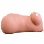 Masturbator for Man Rubber Pussy for Men Pocket Pussy Masturbating Eroticos Realistic Vagina Breast Toy Silicone Sex Adult Toy