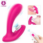 SHANDE Sucking Vibrator Dildo Clitoris Sucker Clit Nipple Oral Sex Toys for Adult Woman Erotic Vagina G Spot Vibrators for Women