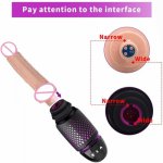 Female Masturbator Sex toy Telescopic Dildo Vibration Sex Machine Erotic Massager Wireless Remote Control Speed Sex Products