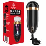 Automatic Telescopic Piston Male Masturbator Vibrator Heating Moan Voice Vagina Real Pussy Masturbation Cup Sex Toys For Woman