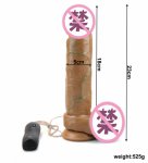HOWOSEX 23*5CM Vibrate Dildo Huge Dildo Speed Vibrating Dildos Powerful Suction Cup Realistic Penis Dildo Vibrator for women