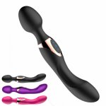 10 Speeds Powerful Big Vibrators for Women USB Magic Wand Body Massager Sex Toy for Woman Clitoris Stimulate Female Sex Products