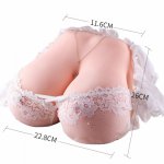 Silicone Sex Doll Male Masturbator Realistic 3D Huge Breast Vagina Anal Sexy Pussy Pocket Adult Sex Toys Sucking Cup for Man