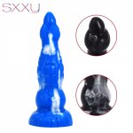 SXXY Anal Beads Sex Toys Candle Dragon Dildo Ancient Mythical Beast Fake Penis Sharp Butt Plug Curve G-Spot Masturbator Shop Gay