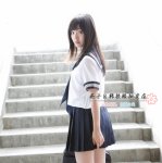 New arrival japanese school uniform girls class service sailor suits for sexy girls