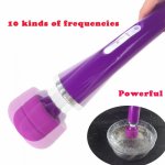 Big Magic Wand Vibrators for Women G Spot Massager Clitoris Stimulator Powerful Female USB Charge Sextoys Sex Shop Fidget Toys