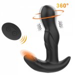 Vibrating Butt Plug 360 Degree Rotation G-Spot Stimulation Sex Toy For Men Anal Plug Vibrator Prostate Massager