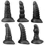 Huge Anal Plug 6 Style Silicone Butt Plug Anal Dildos Adult Sex Toys For Women Men Gay Soft Butplug Consolador Plugs Anales