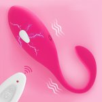Sex Wireless Remote Vibrator G- Spot Massager Clitoral Stimulator Electric Shock Vibrating Eggs Kegel Balls Sex Toys For Couples