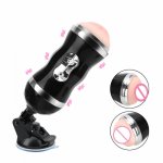 Male Masturbation Cup Vagina Vibrator Automatic Masturbator Real Vagina Mouth Realistic Heating Suction Cup Sex Toy For Man