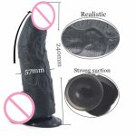 FAAK Big Dildo Curved Realistic Dildo Sex Toys for Women Fake Penis with Suction Cup Giant Dildo Lesbian Masturbation Sex Shop