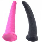 Simulation elephant dick shape adult sex toys silicone dildos masturbator for vagina and anus dual-use massage stick G-spot