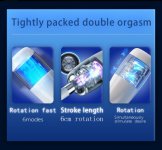masturbation device with 10 adjustable frequencies can be used for men's pocket sex toys adult products with real vaginas pussy