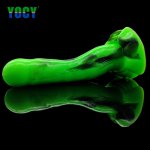 YOCY Silicone Animal Dildo New Colorful Sex Toys For Women Men Seal Thrusting Dildos Round Vagina Massager Butt Plug Sex Shop
