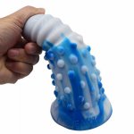 Huge Anal Dildo Round Head Plug Bumpy Little Pump For Women Masturbator Butt Dildos Orgasm Sex Toys For Men With Suction Cup