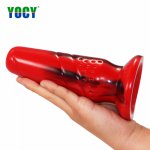YOCY Huge Anal Toys For Mans Gay Suction Cup Butt Plug Silicone  Colorful Fantasy Dildo Women Ass Massager Climax