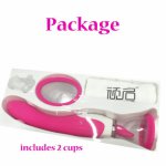 Tongue Dildo Vibrator For Women Heating Nipple Sucker Tight Oral Licking Clitoris Stimulate Masturbate Erotic Sex Toys for Woman