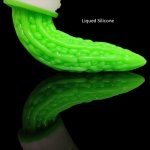 YOCY G-spot Massage Dildo Realistic Bitter Gourd Butt Plug Deep Texture Stimulator Silicone Sex Toys For Women New Potted Dildos