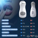 Sex Toys for Man Suction Male Masturbator Heating Blowjob Oral Automatic Sucking Vacuum Masturbation Cup Penis Glans Vibrator