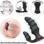 2 In 1 Anal Plug & Rabbit Vibrator -Prostate Massager for Male & Female,G-spot Clitoris Vagina Vibe, Sex Toys for Solo & Couples