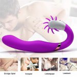 Sextoy Female Vibrator Sex Toys for Woman  Silicone 12 Speed G Spot Vagina and Clitoris Vibrating Erotic Goods Phalos Sex Shop.