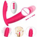 Female Wearable Vibrator Wireless Remote Control Clitoral Stimulator  Quiet Invisible Dildo Masturbation G-Point  Adult Sex Toy