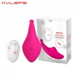 Waterproof Remote Control Wearable Vibrator Clitoris Stimulator Egg Sex Strap On Viginal Balls 30 Frequency Vibrators For Women