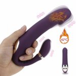 2021Double Dildo Vibrator G Spot Clitoris Anal Dildo Vibrator Adult Sex Toys For Woman Masturbator 10 Mode 10 Speeds Erotic Toys
