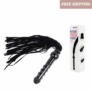 BDSM-adult erotic whip Integrated design odorless silicone vibration dildo Anal irritation sex toys for couples