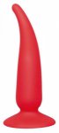 Korek analny los analos 13cm czerwony | 100% oryginał| dyskretna przesyłka