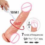 Heating Dildo Realistic Vibrator Toys Remote Control Soft Silicone Vagina Simulation Penis Anal Adults Sex Toy for Women