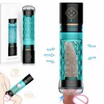 Water Bath Penis Enlargement Pump Electric Peni Pump Sex Toys for Men Air Vacuum Pump Penis Extender Male Masturbator Adult Shop
