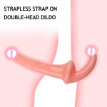 Strapless Strapon Dildo Strap on Jelly Dildo for Lesbian Couple G Spot Stimulate Sex Toy for Women Anal Vaginal Massage Sex Shop