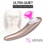 Breast Massager Clitoris Vagina Stimulator Tongue Clit Sucking Vibrator Adult Products Sex Toys for Women Nipple Sucker