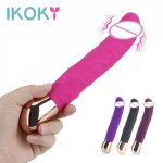 IKOKY 10 Mode Big Dildos Vibrators Erotic Machine Realistic Penis G-Spot Stimulator Female Masturbator Sex Toys for Women