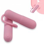 Rechargeable Mini Bullet Vibrator Small Shock Vibrating Egg Vagina Ball Anus Clitoris Nippel Massage Adult Sex Toys For Women
