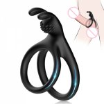 Male Cocking Ring For Men Delay Trainer Penis Rings Masturbating Sex Machine Sex Toys For Adult Man Gay Couple No Vibrator